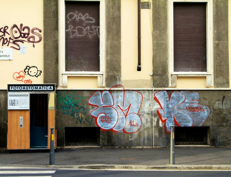 graffiti on wall